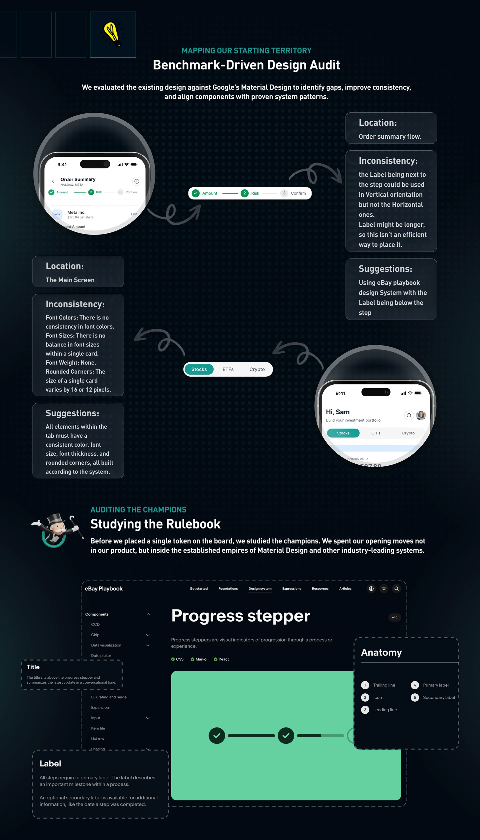 Monolith Design System — slide 7 of 17