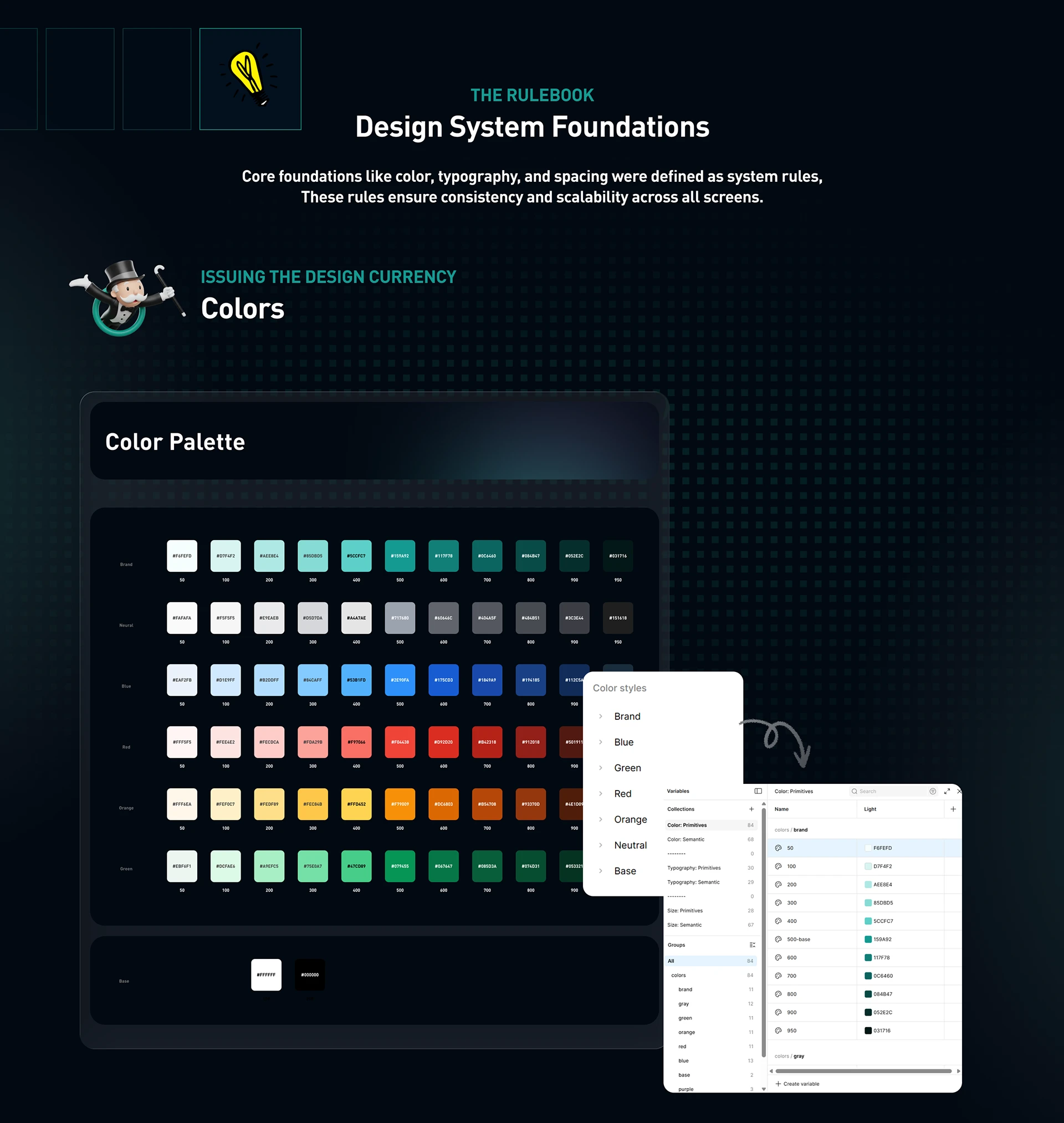 Monolith Design System — slide 8 of 17