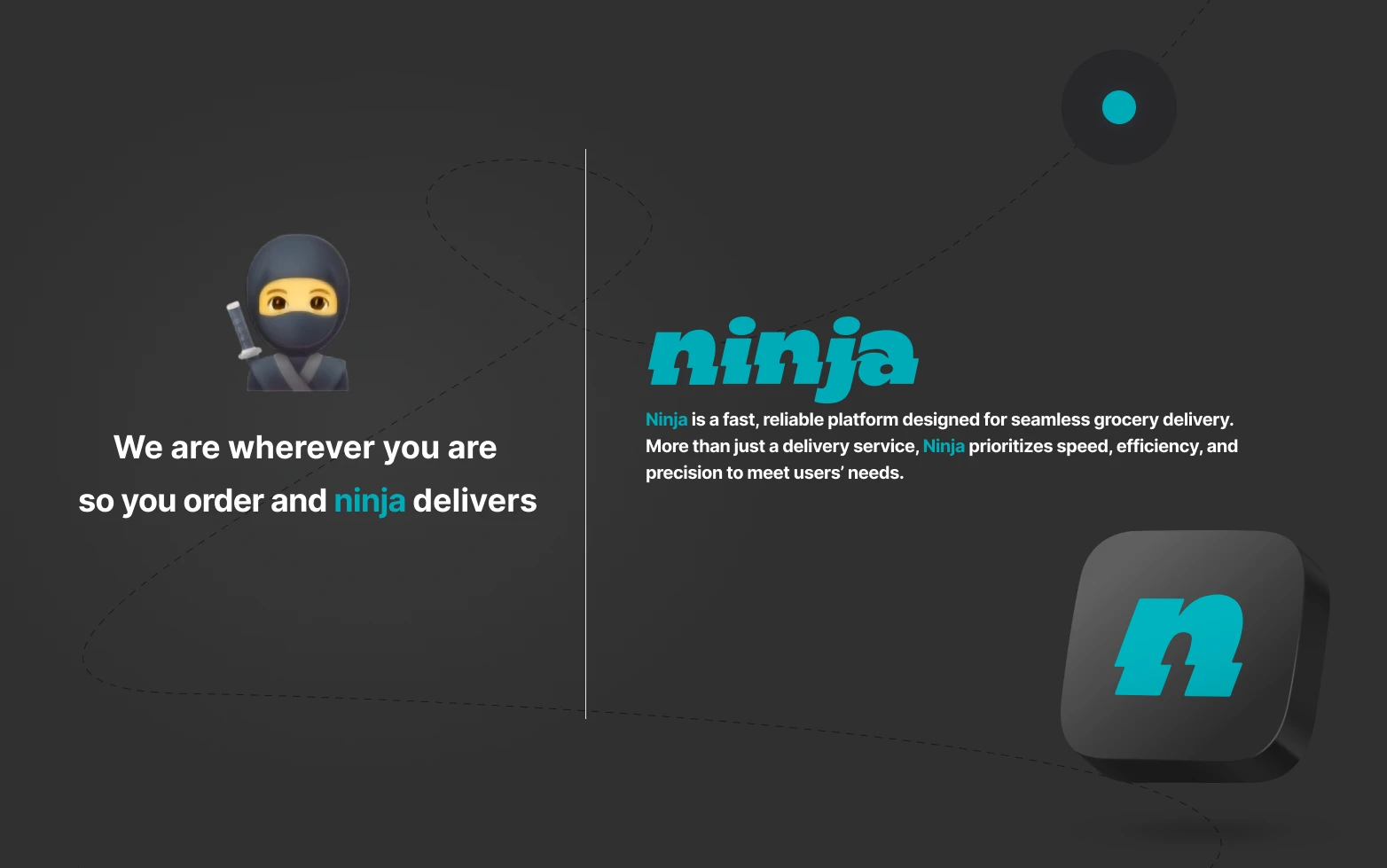 Ninja — UX Case Study — slide 2 of 37